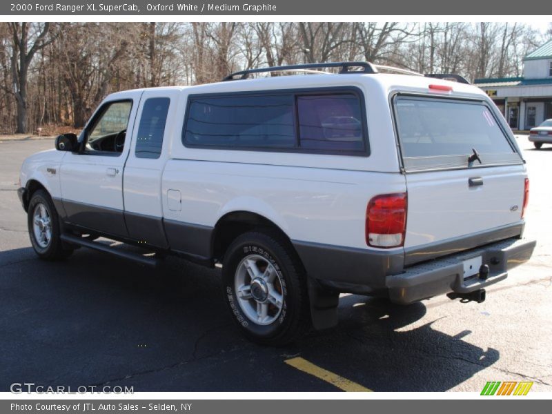 Oxford White / Medium Graphite 2000 Ford Ranger XL SuperCab
