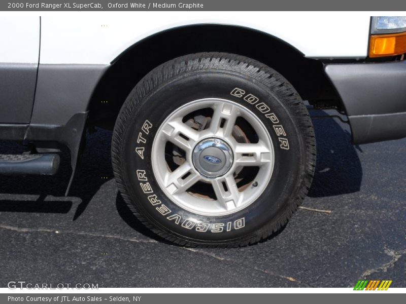 Oxford White / Medium Graphite 2000 Ford Ranger XL SuperCab