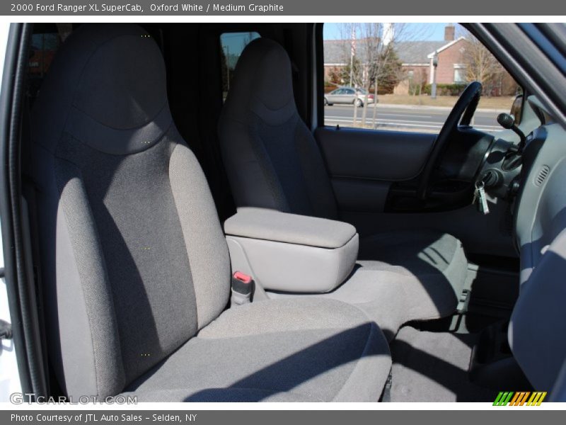Oxford White / Medium Graphite 2000 Ford Ranger XL SuperCab