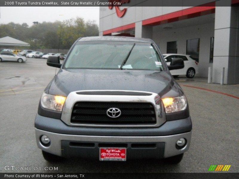 Slate Gray Metallic / Graphite Gray 2008 Toyota Tundra CrewMax