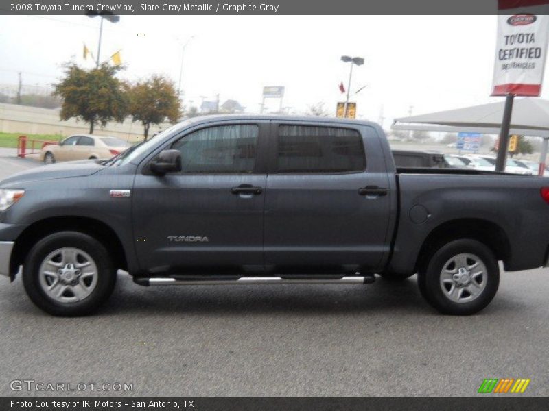 Slate Gray Metallic / Graphite Gray 2008 Toyota Tundra CrewMax