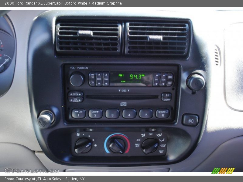 Oxford White / Medium Graphite 2000 Ford Ranger XL SuperCab