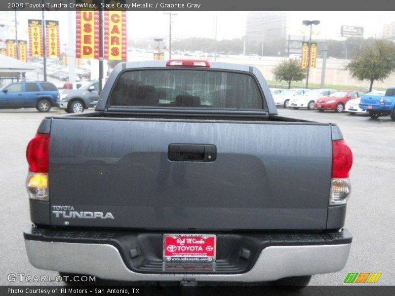 Slate Gray Metallic / Graphite Gray 2008 Toyota Tundra CrewMax