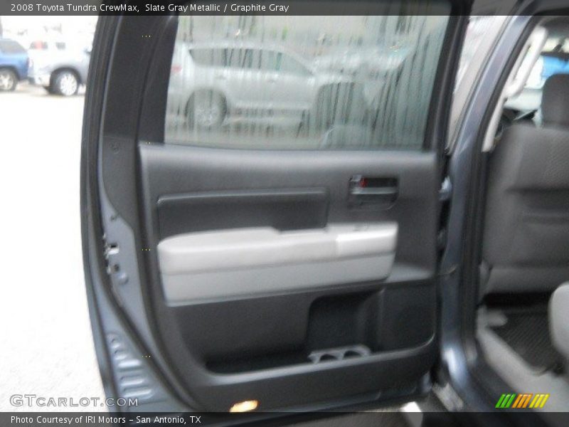 Slate Gray Metallic / Graphite Gray 2008 Toyota Tundra CrewMax