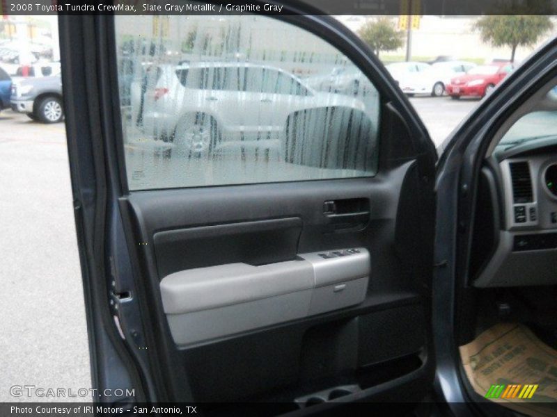 Slate Gray Metallic / Graphite Gray 2008 Toyota Tundra CrewMax