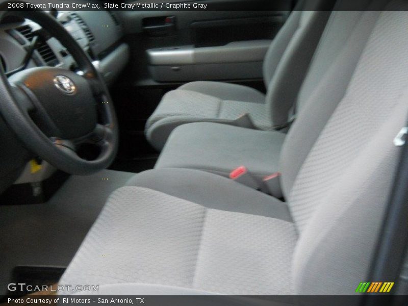 Slate Gray Metallic / Graphite Gray 2008 Toyota Tundra CrewMax
