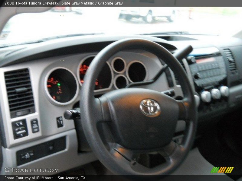 Slate Gray Metallic / Graphite Gray 2008 Toyota Tundra CrewMax