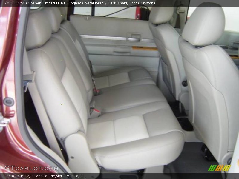 Cognac Crystal Pearl / Dark Khaki/Light Graystone 2007 Chrysler Aspen Limited HEMI