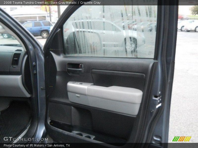Slate Gray Metallic / Graphite Gray 2008 Toyota Tundra CrewMax