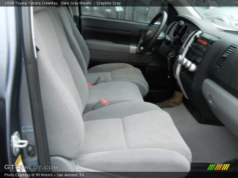 Slate Gray Metallic / Graphite Gray 2008 Toyota Tundra CrewMax