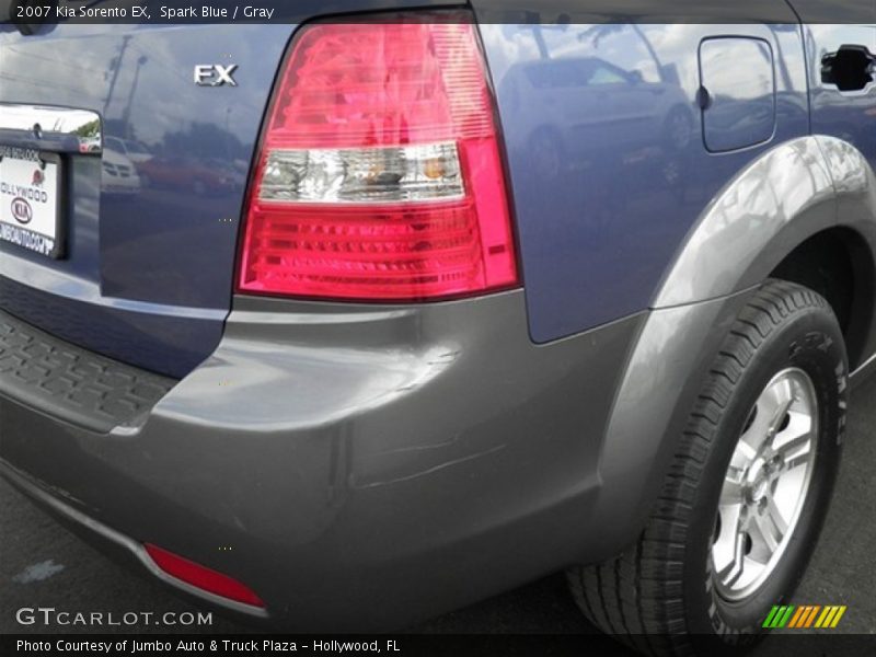 Spark Blue / Gray 2007 Kia Sorento EX