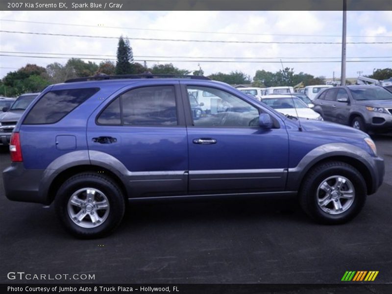 Spark Blue / Gray 2007 Kia Sorento EX