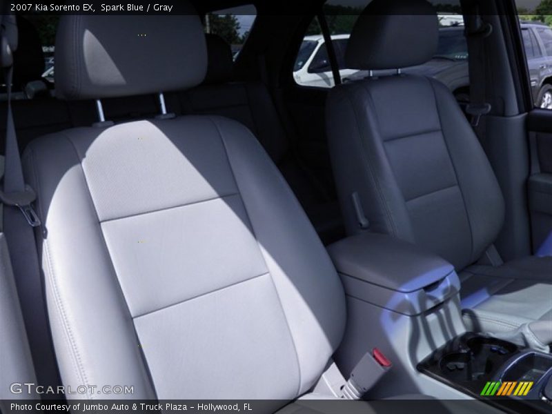 Spark Blue / Gray 2007 Kia Sorento EX