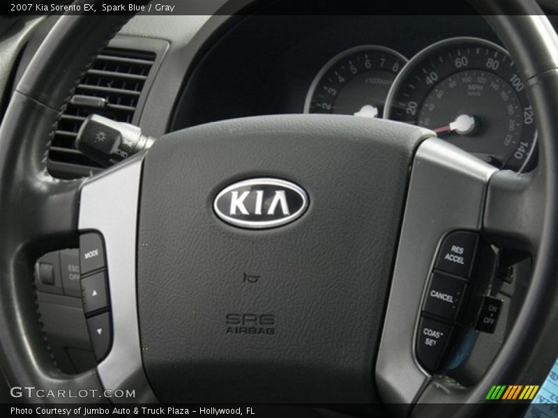Spark Blue / Gray 2007 Kia Sorento EX