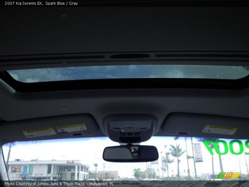 Spark Blue / Gray 2007 Kia Sorento EX