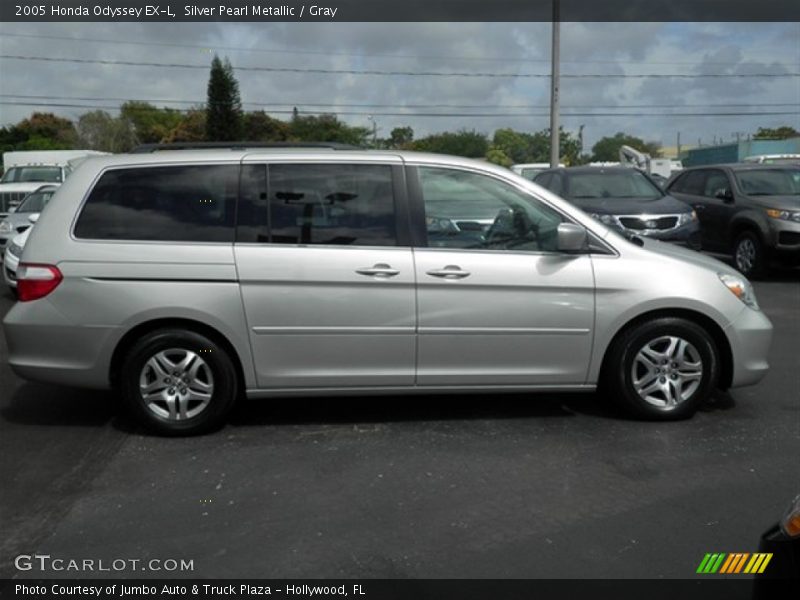 Silver Pearl Metallic / Gray 2005 Honda Odyssey EX-L