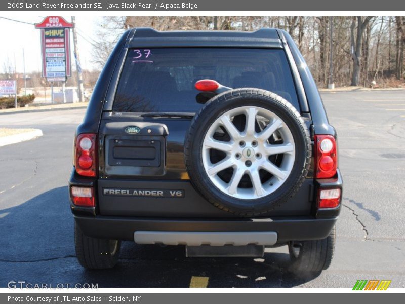 Java Black Pearl / Alpaca Beige 2005 Land Rover Freelander SE