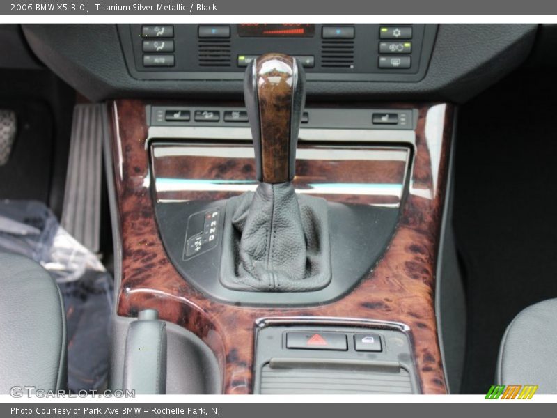 Titanium Silver Metallic / Black 2006 BMW X5 3.0i