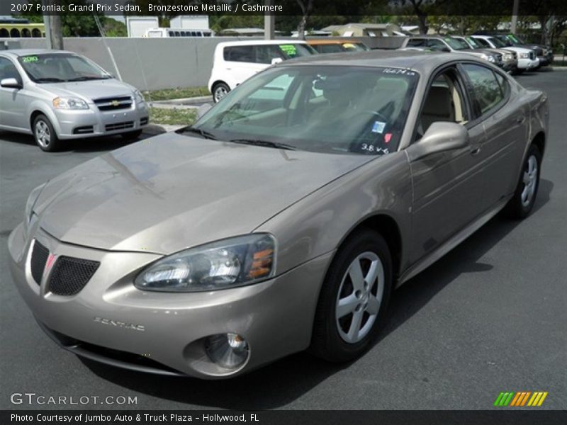 Bronzestone Metallic / Cashmere 2007 Pontiac Grand Prix Sedan