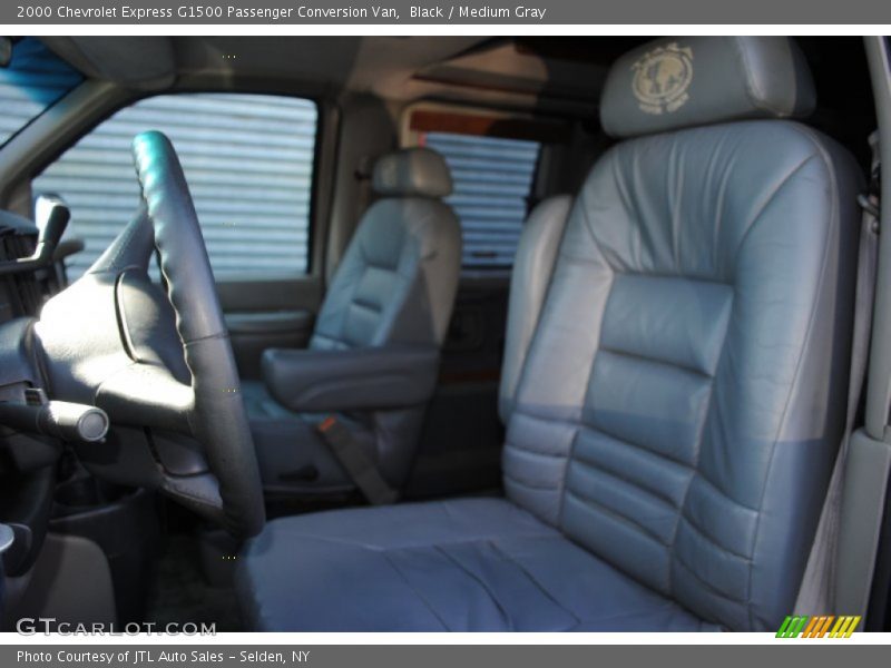 Black / Medium Gray 2000 Chevrolet Express G1500 Passenger Conversion Van