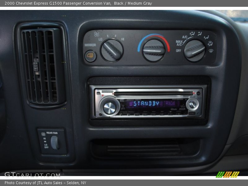 Black / Medium Gray 2000 Chevrolet Express G1500 Passenger Conversion Van