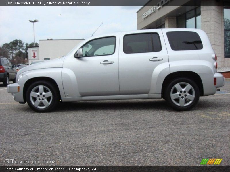 Silver Ice Metallic / Ebony 2009 Chevrolet HHR LT