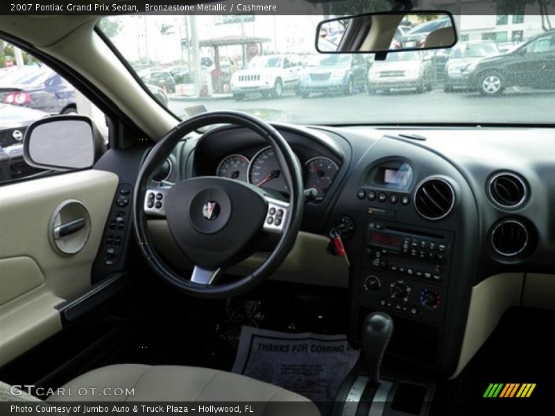 Bronzestone Metallic / Cashmere 2007 Pontiac Grand Prix Sedan
