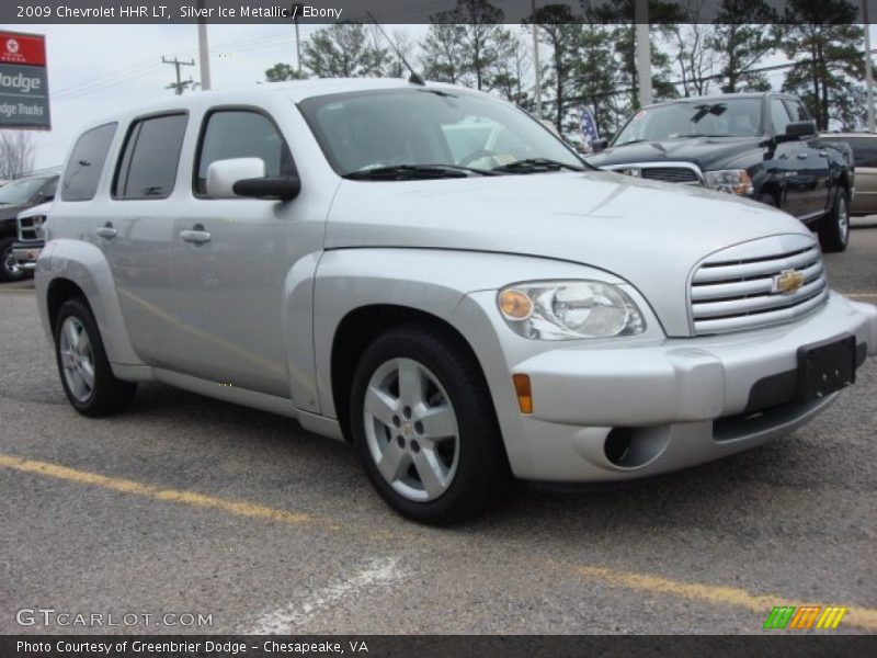 Silver Ice Metallic / Ebony 2009 Chevrolet HHR LT
