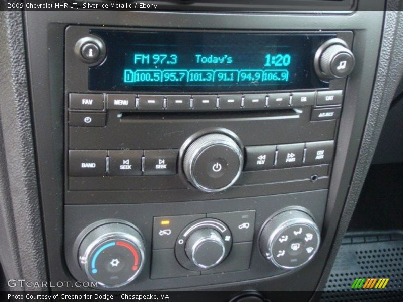 Silver Ice Metallic / Ebony 2009 Chevrolet HHR LT