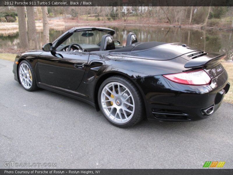  2012 911 Turbo S Cabriolet Black