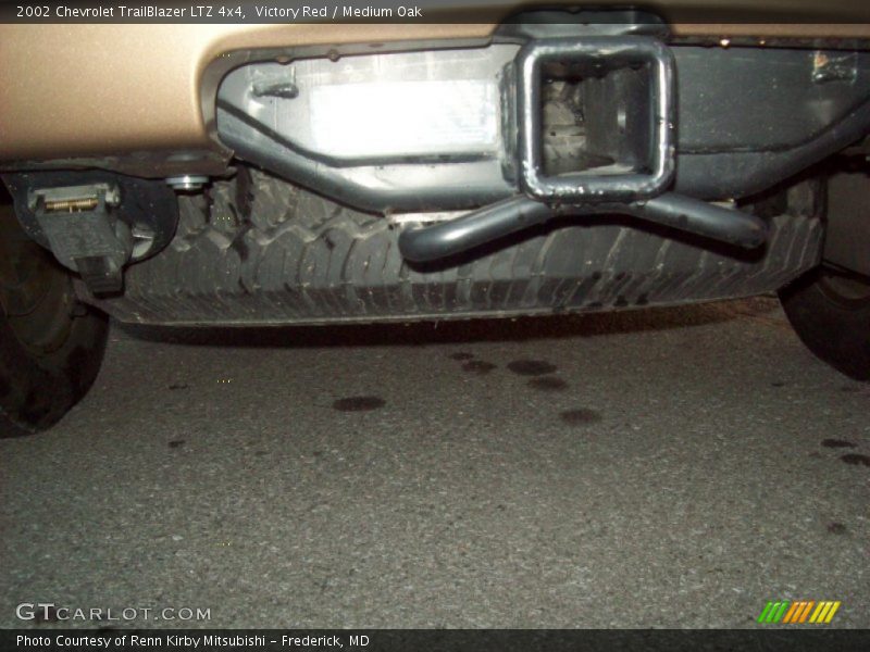 Victory Red / Medium Oak 2002 Chevrolet TrailBlazer LTZ 4x4