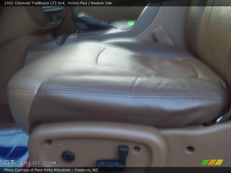 Victory Red / Medium Oak 2002 Chevrolet TrailBlazer LTZ 4x4