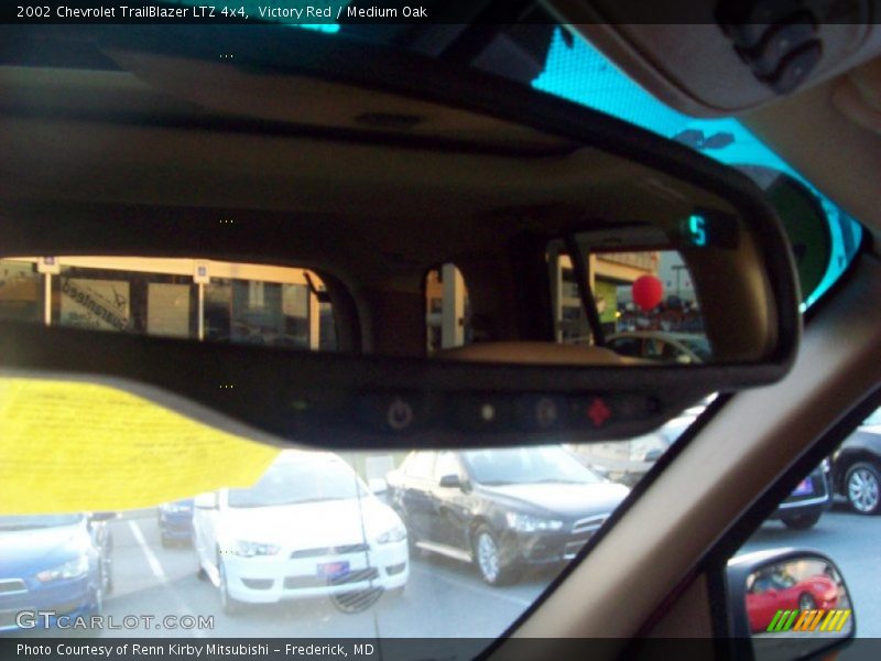 Victory Red / Medium Oak 2002 Chevrolet TrailBlazer LTZ 4x4