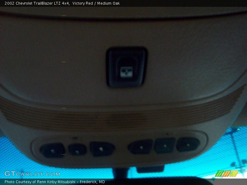 Victory Red / Medium Oak 2002 Chevrolet TrailBlazer LTZ 4x4