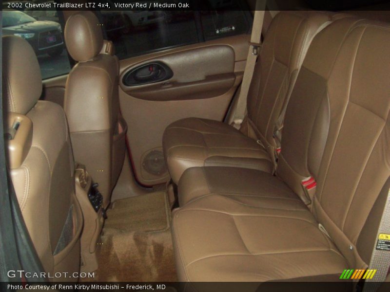 Victory Red / Medium Oak 2002 Chevrolet TrailBlazer LTZ 4x4