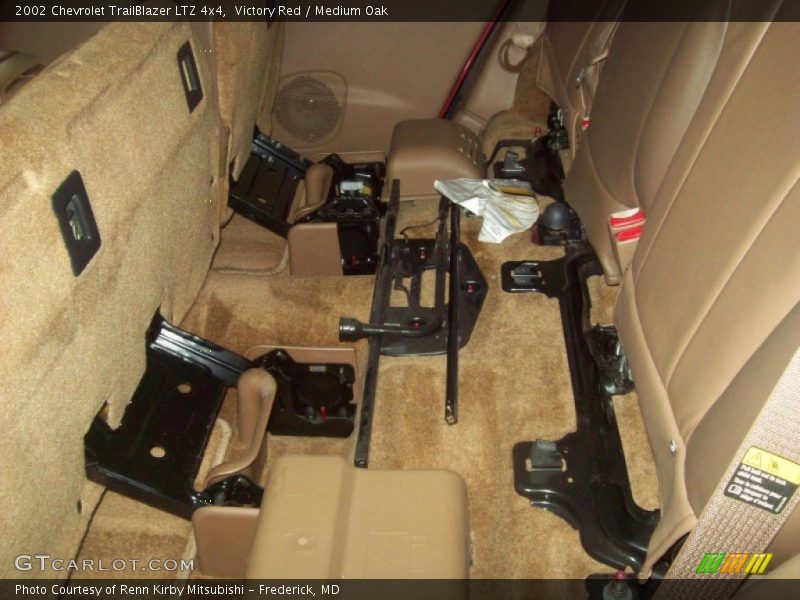 Victory Red / Medium Oak 2002 Chevrolet TrailBlazer LTZ 4x4