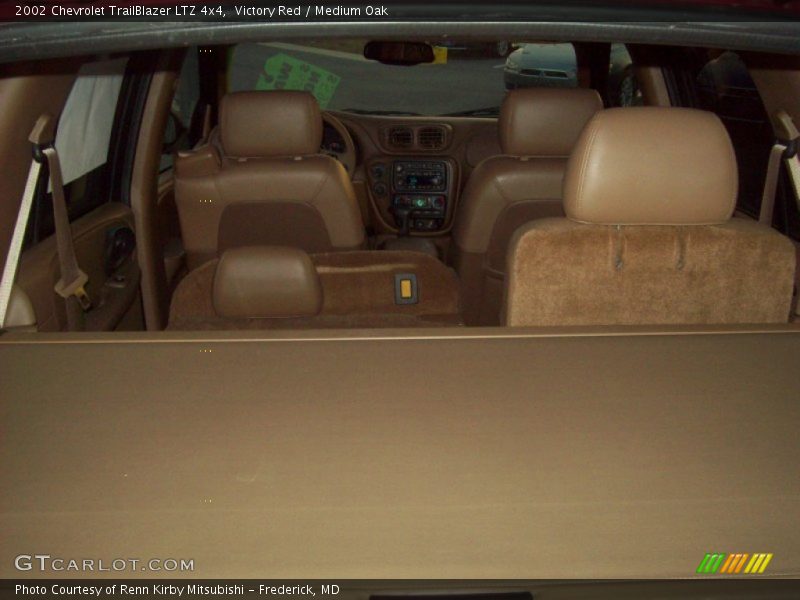 Victory Red / Medium Oak 2002 Chevrolet TrailBlazer LTZ 4x4