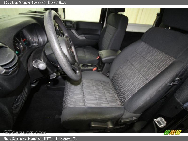 Black / Black 2011 Jeep Wrangler Sport 4x4