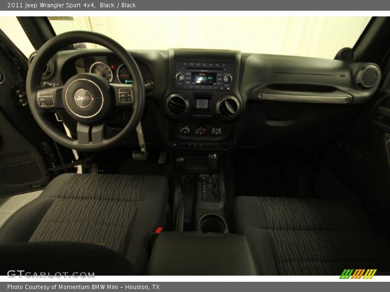 Black / Black 2011 Jeep Wrangler Sport 4x4