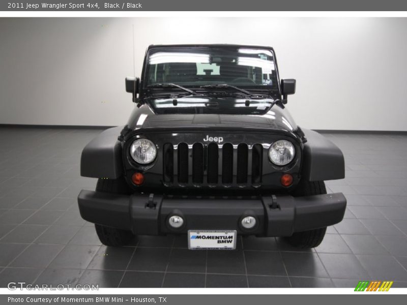 Black / Black 2011 Jeep Wrangler Sport 4x4