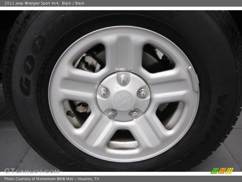 Black / Black 2011 Jeep Wrangler Sport 4x4