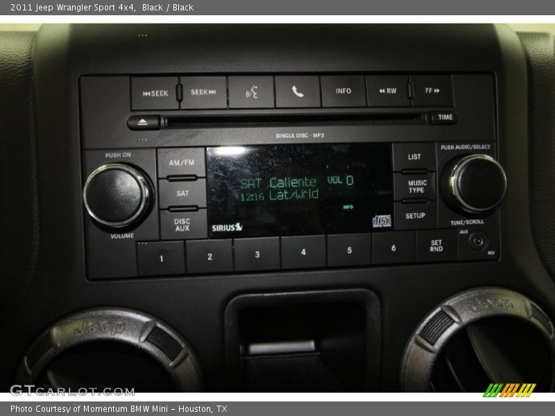Black / Black 2011 Jeep Wrangler Sport 4x4