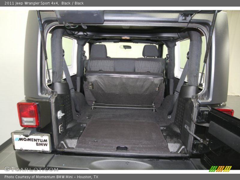 Black / Black 2011 Jeep Wrangler Sport 4x4