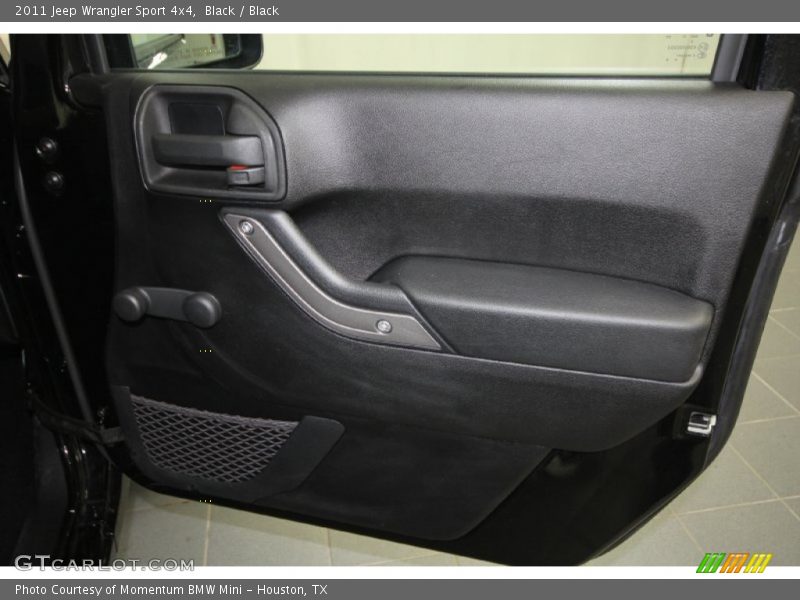 Black / Black 2011 Jeep Wrangler Sport 4x4