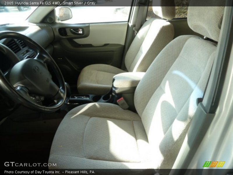 Smart Silver / Gray 2005 Hyundai Santa Fe GLS 4WD