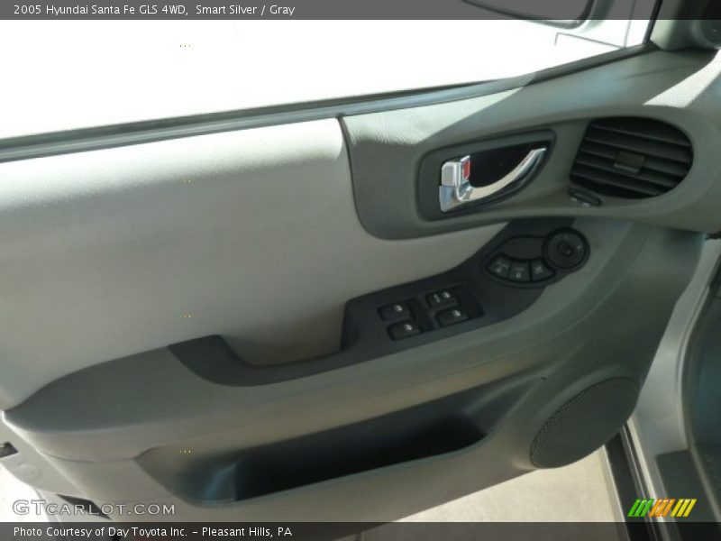 Smart Silver / Gray 2005 Hyundai Santa Fe GLS 4WD