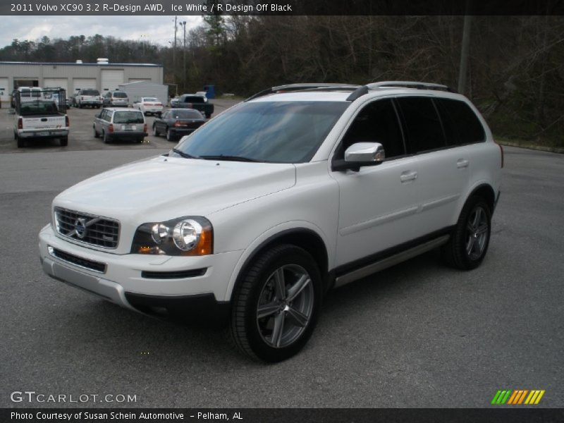 Ice White / R Design Off Black 2011 Volvo XC90 3.2 R-Design AWD