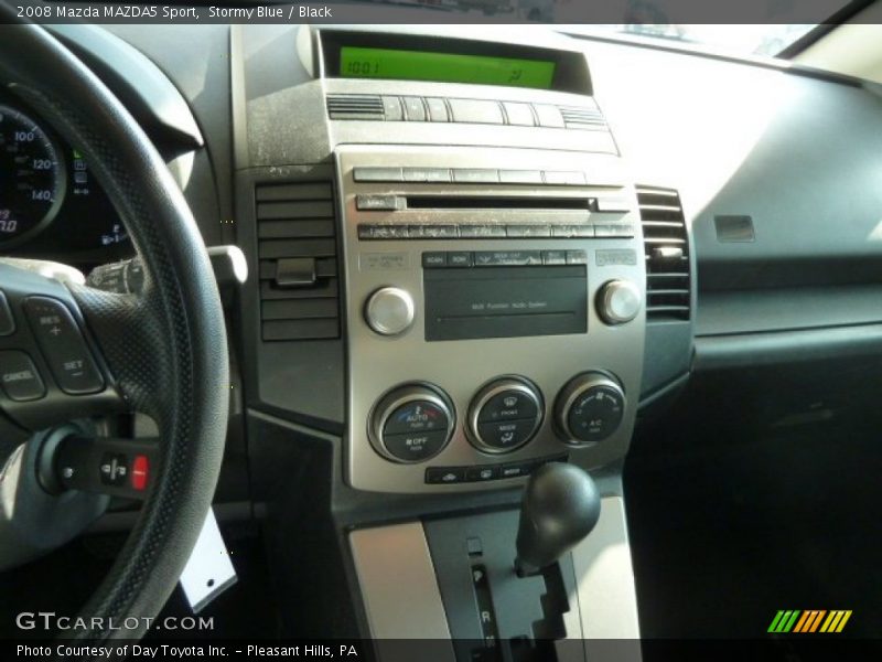 Stormy Blue / Black 2008 Mazda MAZDA5 Sport