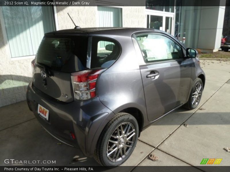 Magnetic Gray Metallic / Dark Gray 2012 Scion iQ