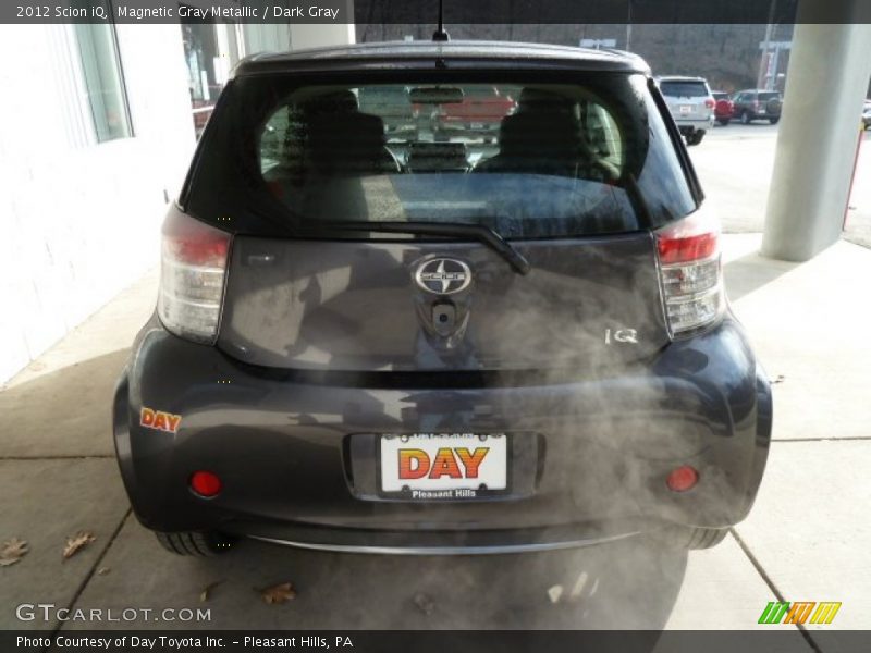 Magnetic Gray Metallic / Dark Gray 2012 Scion iQ